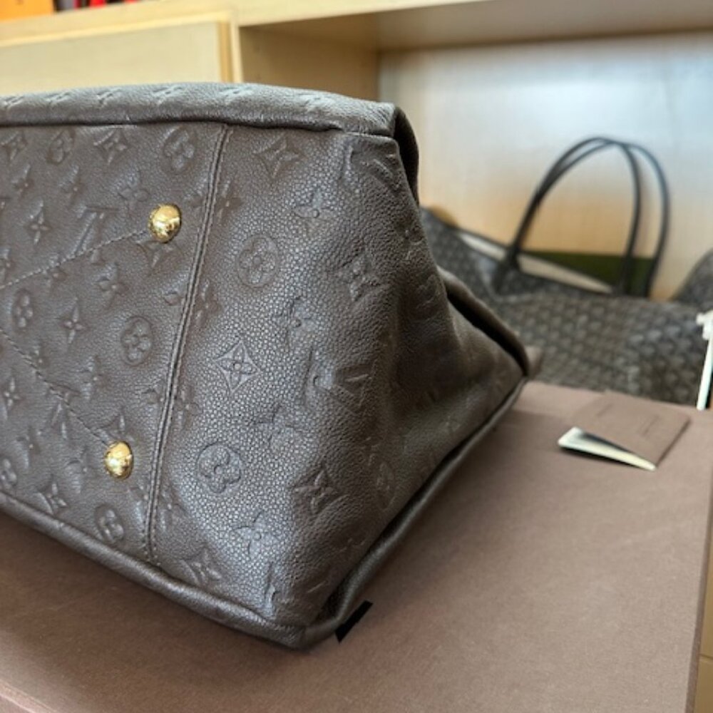 Louis Vuitton LV Dark Brown Monogram Artsy MM - Picture 7 of 8